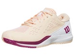 Wilson Rush Pro Ace Shell/Wh WMNs 7.5