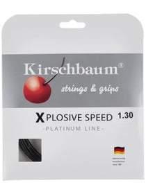 Kirschbaum Xplosive Speed 16/1.30 Black String Set