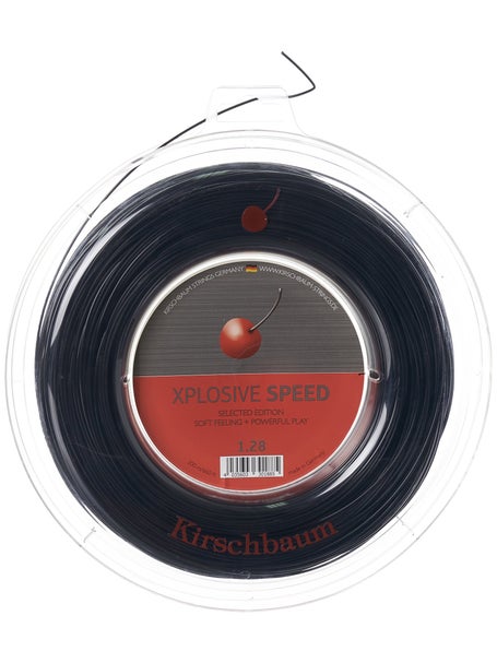 Kirschbaum Xplosive Speed 16/1.28 BK String Reel - 200m