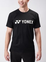 Yonex Men's Branded T-Shirt Black M