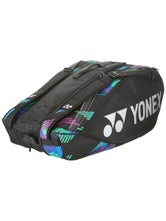 Yonex Pro Series 9 Pack Racquet Bag  Green Purple