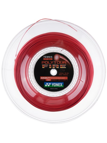Yonex Poly Tour Fire 16/1.30 String Reel - 200m